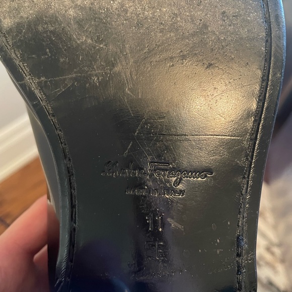Mens Salvatore Ferragamo Patent leather shoes size 11 - Picture 6 of 6